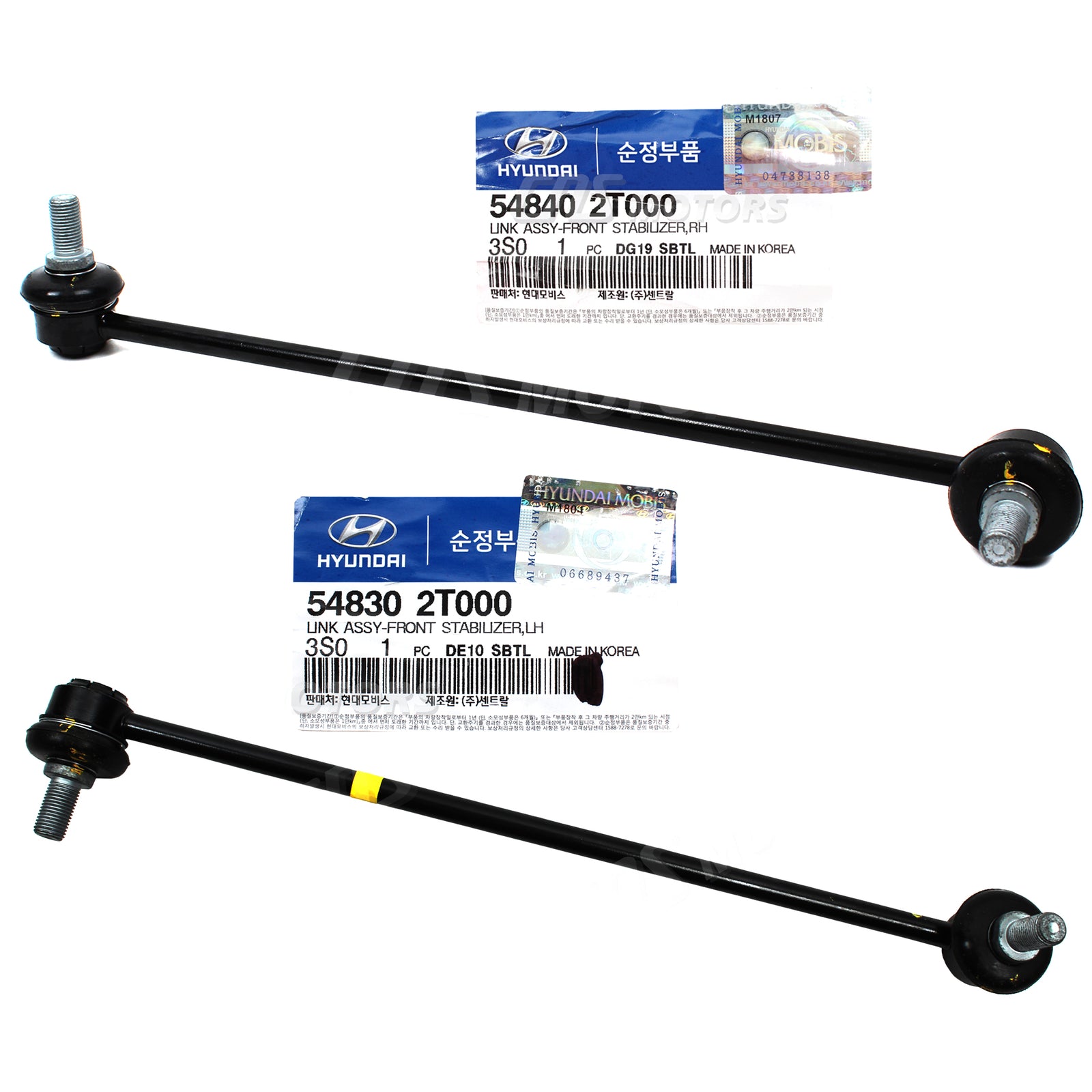 GENUINE Stabilizer Bar Link FRONT LEFT & RIGHT for 11-14 Hyundai Sonata Optima