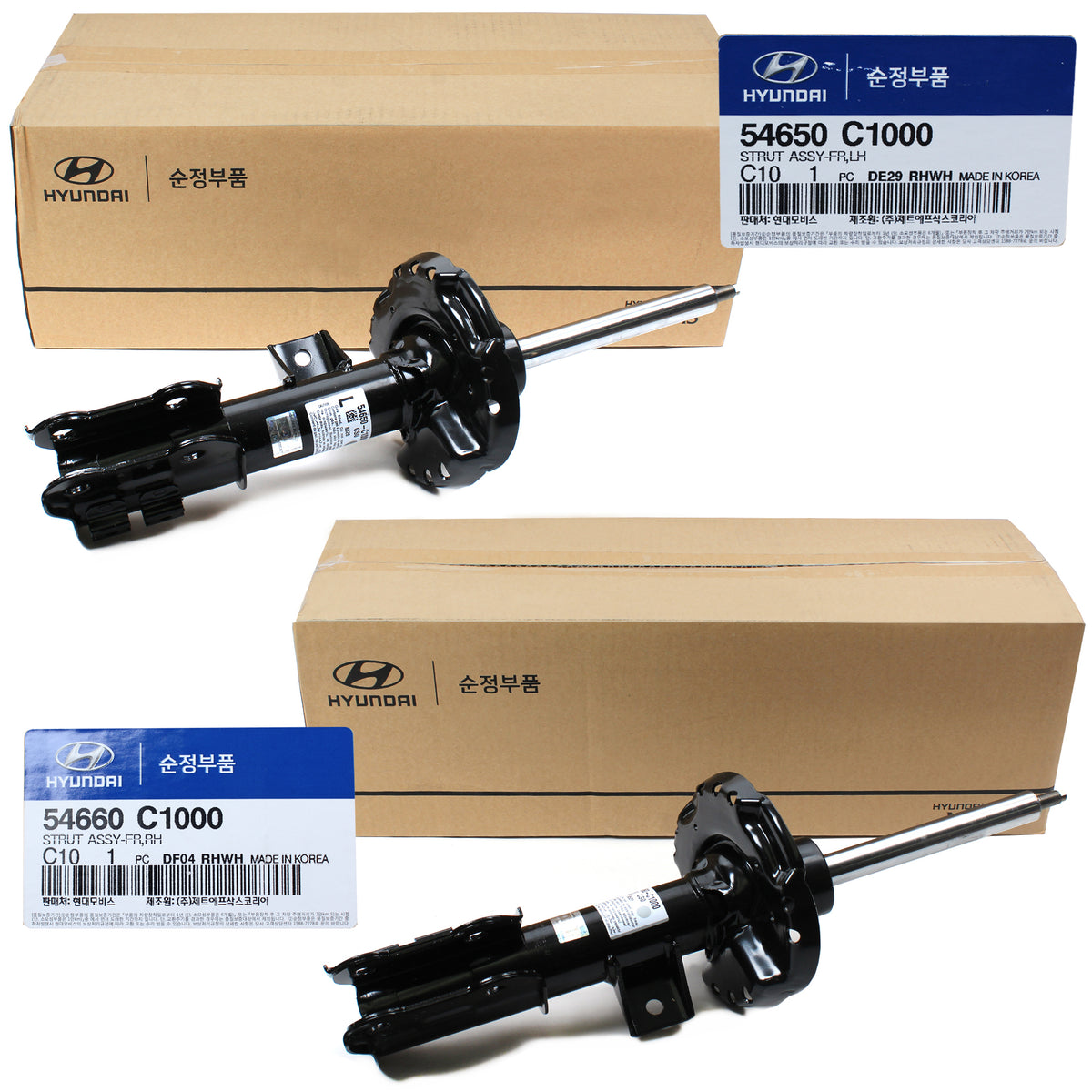 GENUINE Suspension Strut FRONT LEFT RIGHT for 15-17 Hyundai Sonata 54650C1000