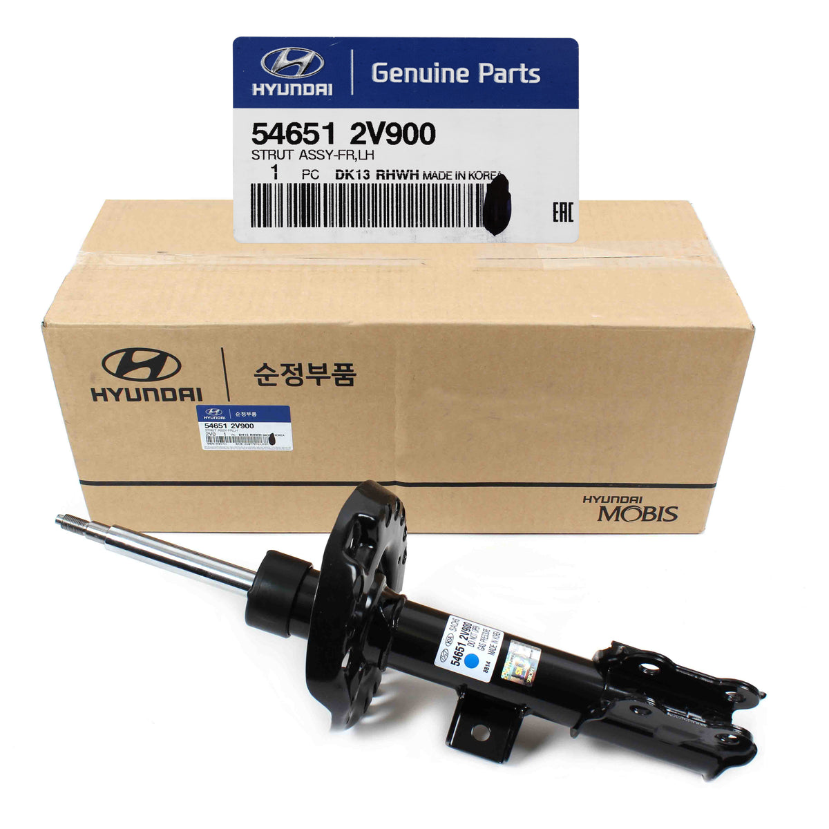 GENUINE Strut Shock FRONT DRIVER for 12-17 Hyundai Veloster OEM 546512V900