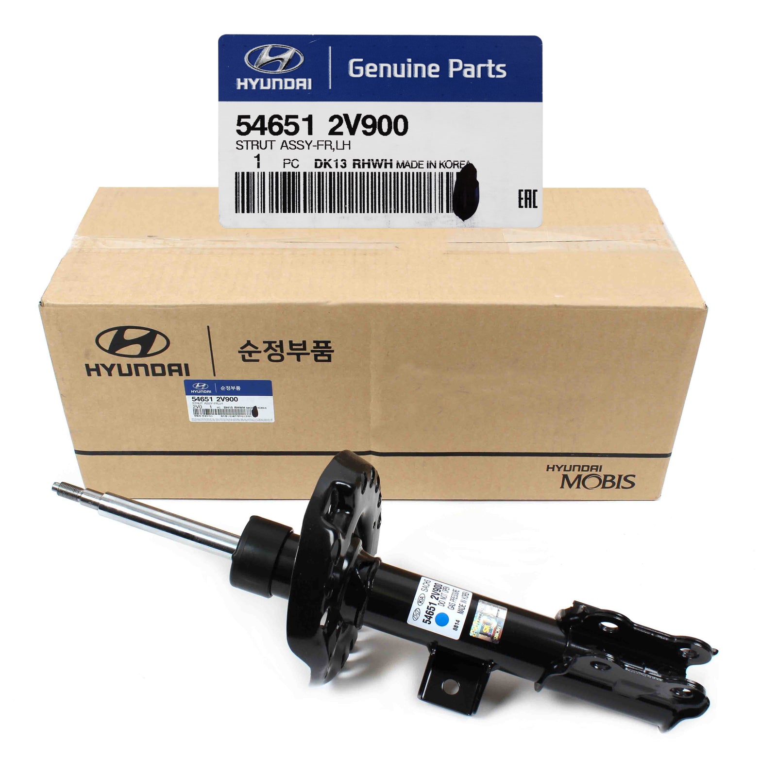 GENUINE Strut Shock FRONT DRIVER for 12-17 Hyundai Veloster OEM 546512V900