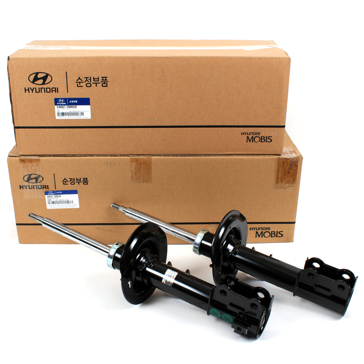 GENUINE STRUT FRONT LEFT &amp; RIGHT FOR 13-16 HYUNDAI GENESIS COUPE 546512M650