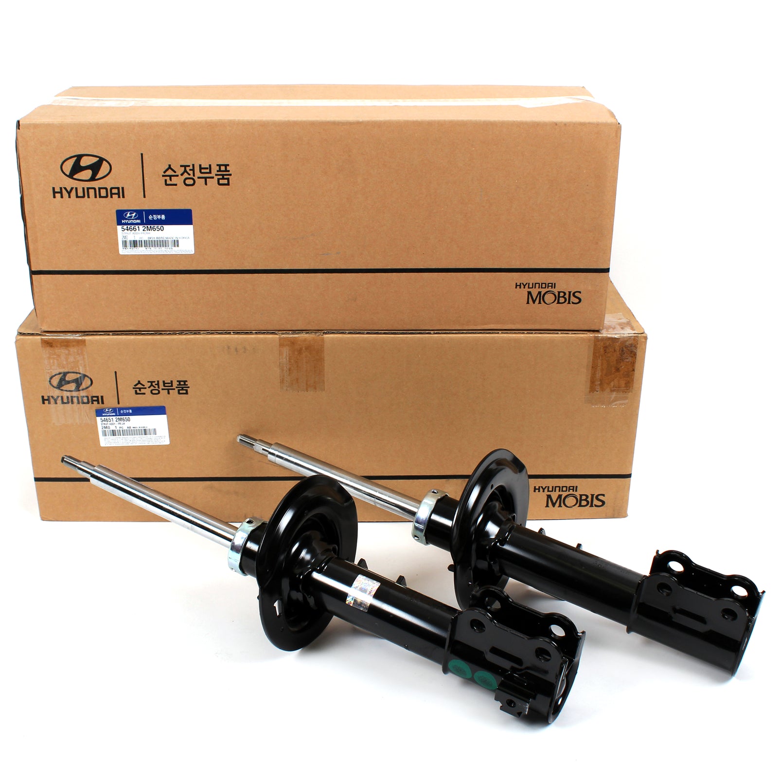 GENUINE STRUT FRONT LEFT & RIGHT FOR 13-16 HYUNDAI GENESIS COUPE 546512M650