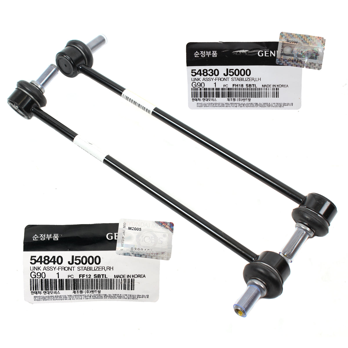 GENUINE Stabilizer Sway Bar Links FRONT LEFT &amp; RIGHT for 18-23 Kia Stinger