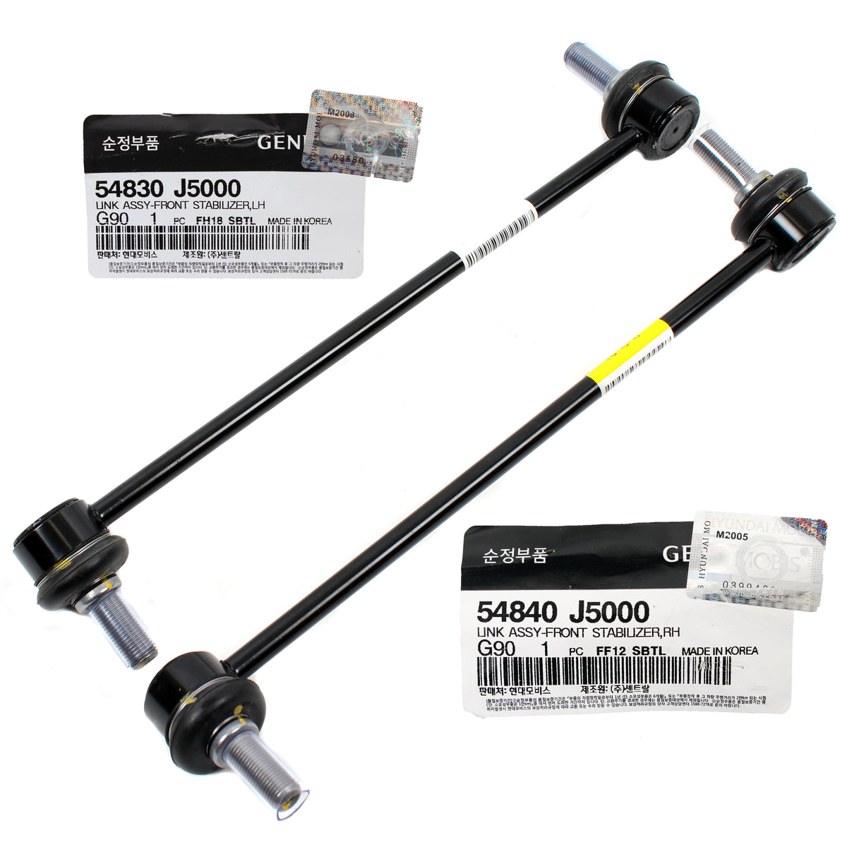 GENUINE Stabilizer Sway Bar Links FRONT LEFT &amp; RIGHT for 18-23 Kia Stinger