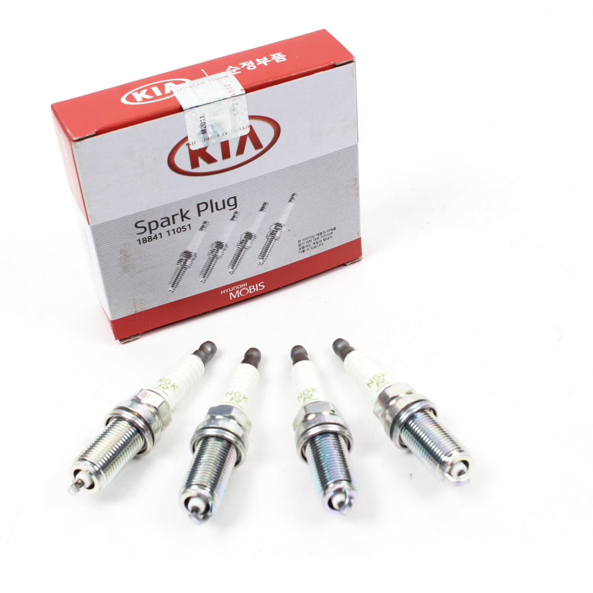 OEM Spark Plug 4PCS for 2015-2021 Kia Forte Forte5 Koup Optima Soul 1.6L Turbo