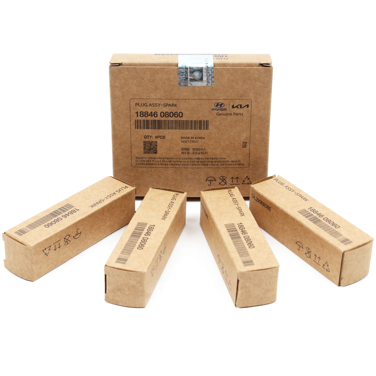 OEM Iridium Spark Plugs for 1320 Elantra Kona Sonata Tucson Veloster