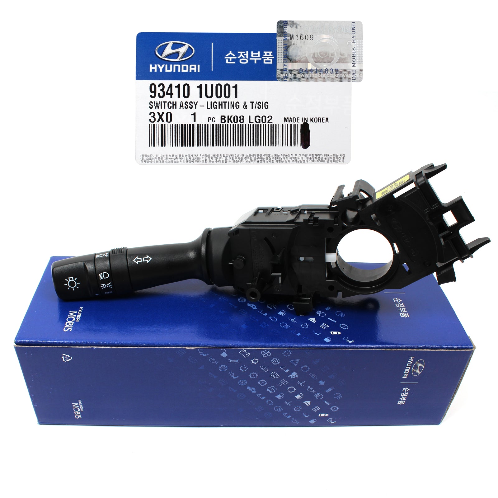 GENUINE Headlight Turn Signal Switch for 2011-2017 Hyundai Kia 934101U001