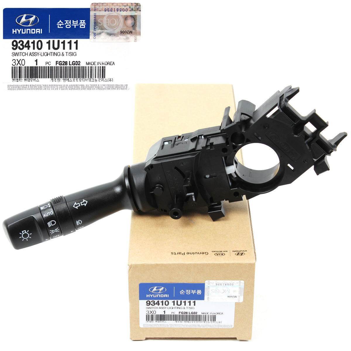 GENUINE Headlight Turn Signal Switch for 11-18 Elantra Sonata Veloster Forte Rio