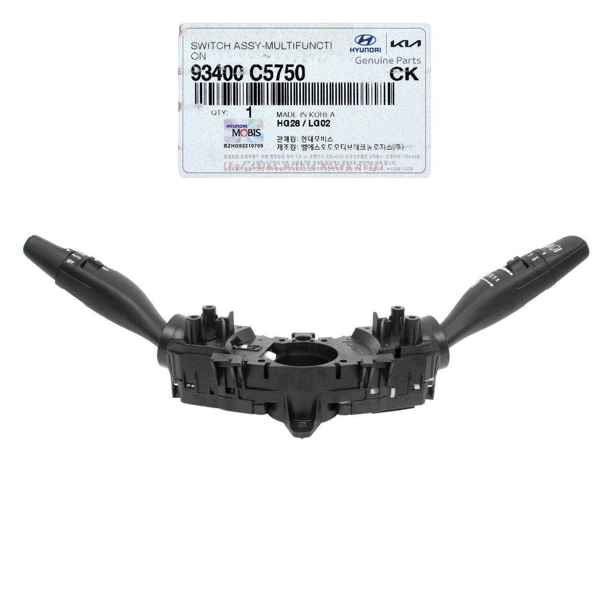 GENUINE Column Combo Multi-Function Switch FOR KIA SORENTO 93400C5750