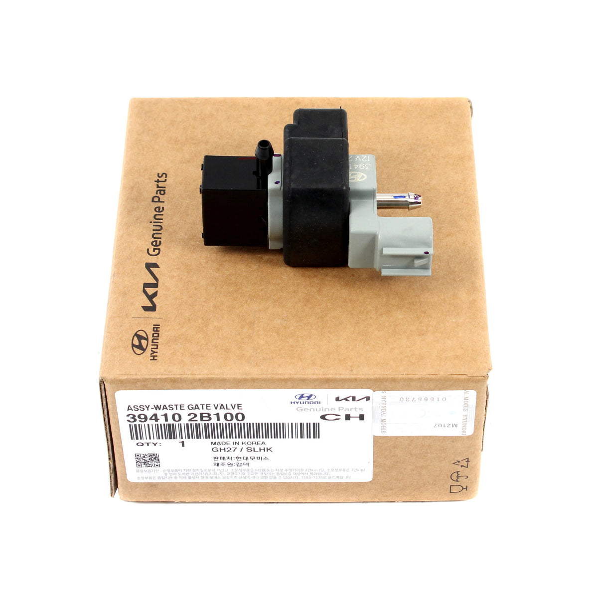 GENUINE Turbocharger Solenoid Waste Gate Valve for 13-20 Elantra Veloster 1.6L