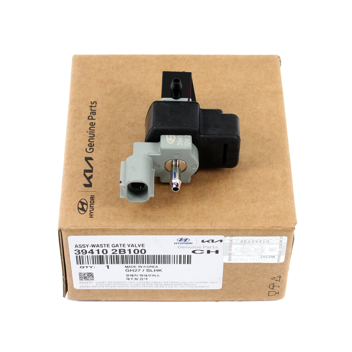 GENUINE Turbocharger Solenoid Waste Gate Valve for 13-20 Elantra Veloster 1.6L