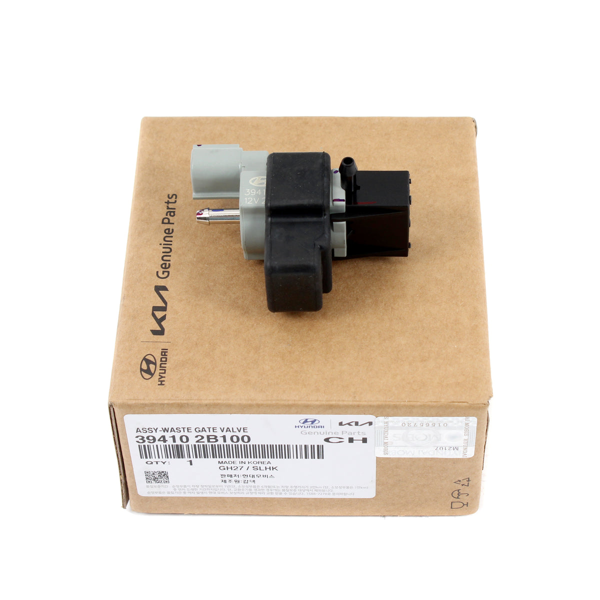 GENUINE Turbocharger Solenoid Waste Gate Valve for 13-20 Elantra Veloster 1.6L