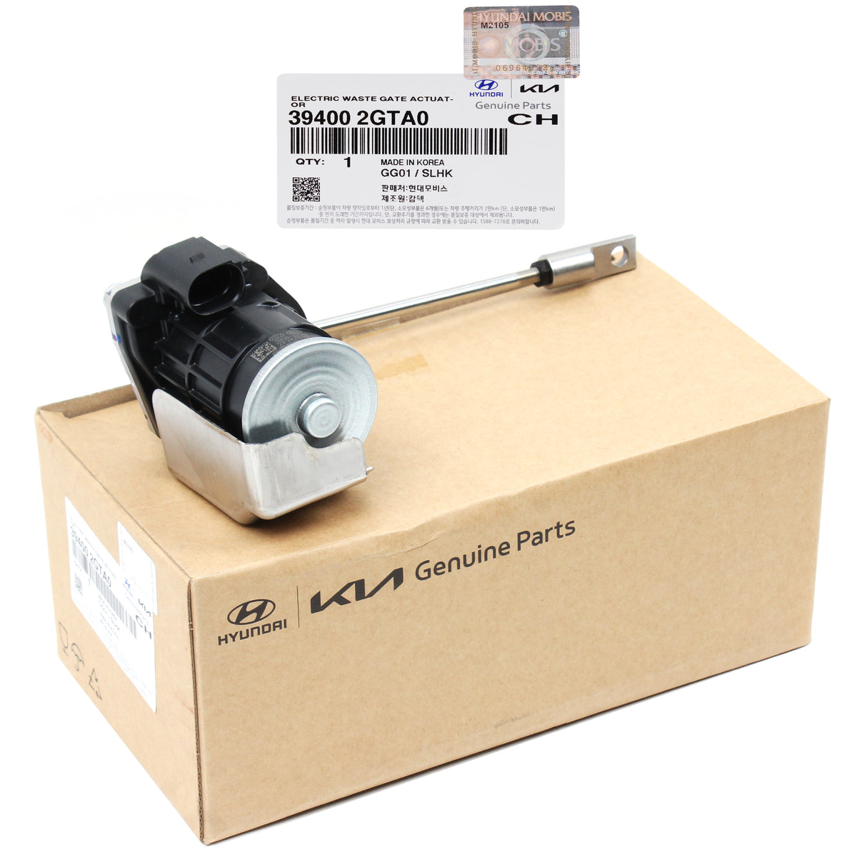 GENUINE Turbocharger Waste Gate Valve for 15-21 Santa Fe Sonata Veloster N 2.0