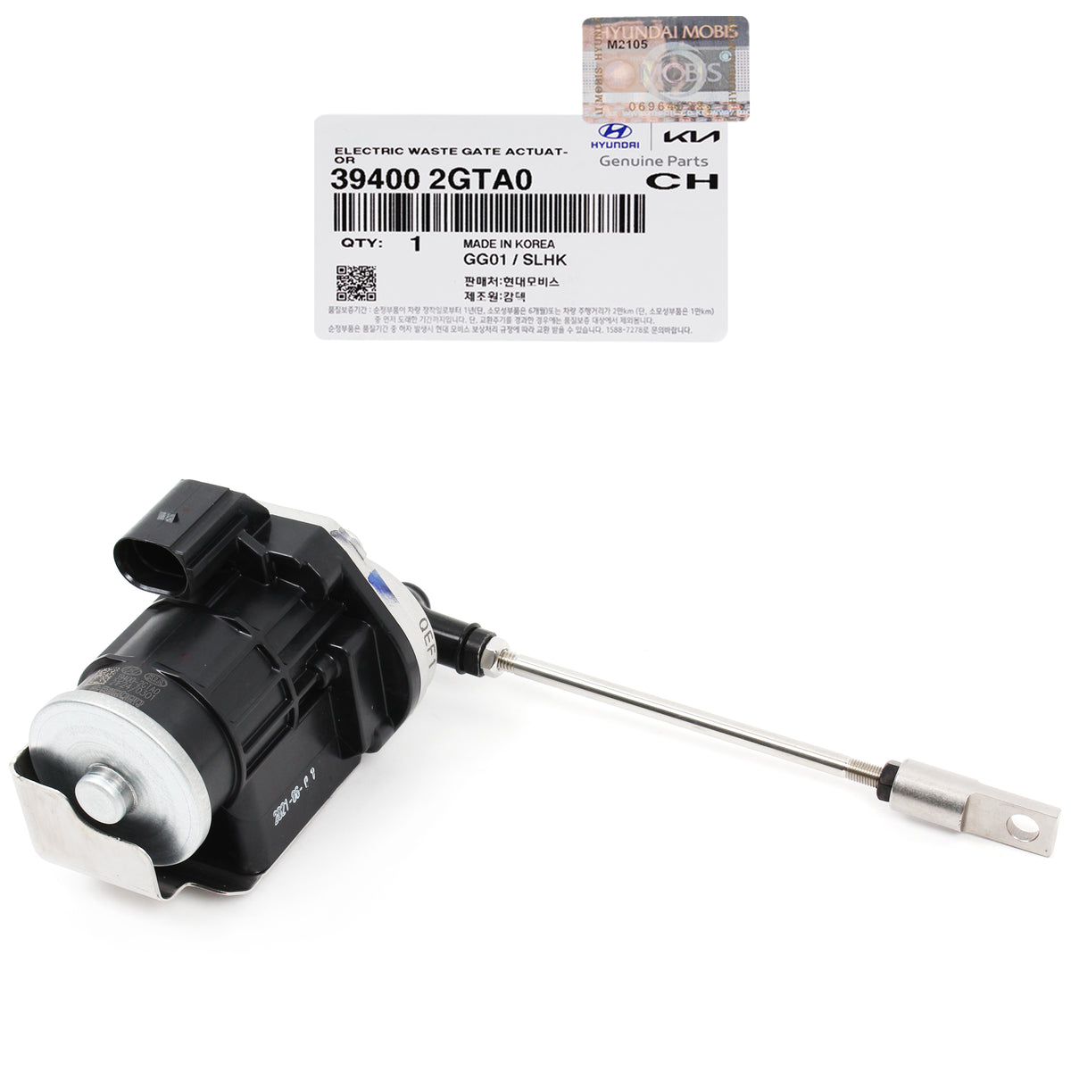 GENUINE Turbocharger Waste Gate Valve for 15-21 Santa Fe Sonata Veloster N 2.0