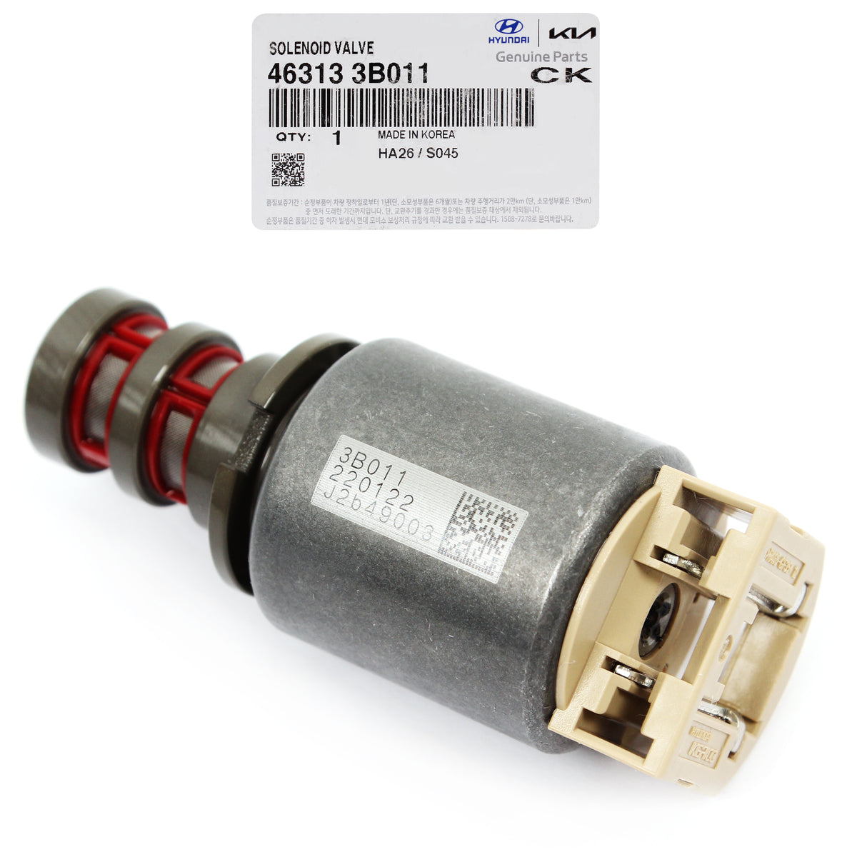 Genuine OEM Transmission Control Solenoid Valve For Hyundai & KIA – 4631339051 – Made In South Korea