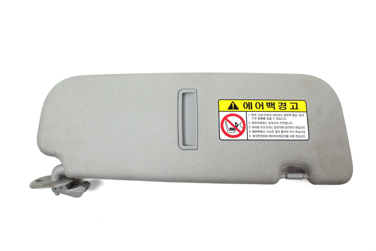 GENUINE Sun Visor Gray DRIVER &amp; PASSENGER for 2011-2015 Hyundai Elantra