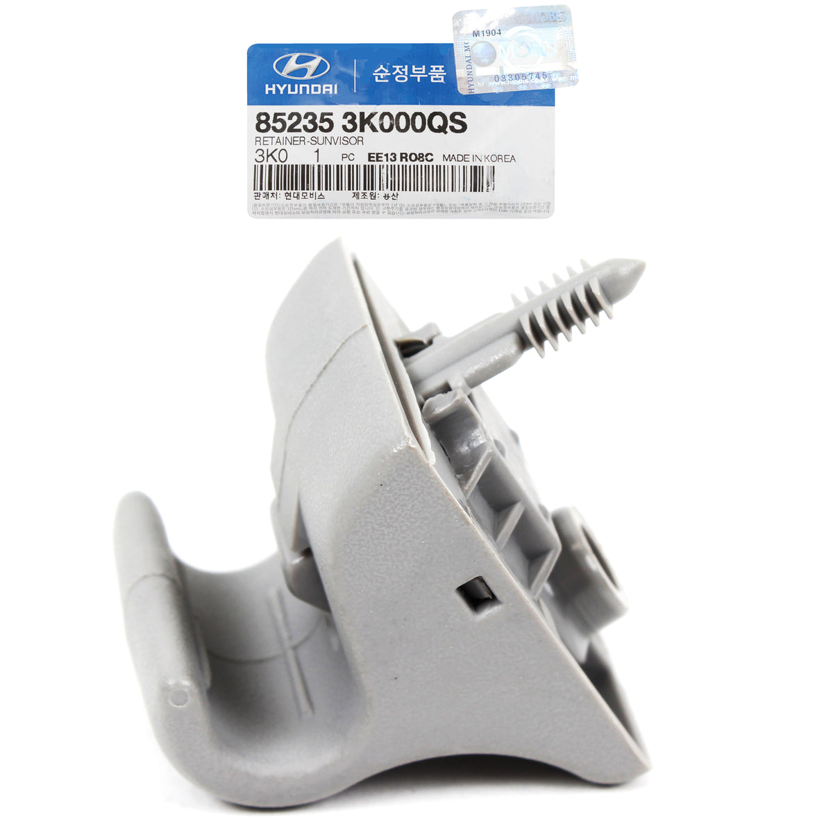 GENUINE SUN VISOR CLIP LH or RH for 2006-2008 HYUNDAI SONATA OEM 852353K000QS