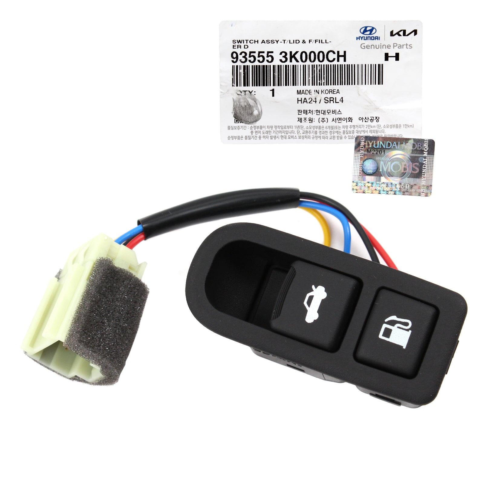 GENUINE Trunk & Fuel Door Opener Release Button for 2006-2008 Hyundai Sonata