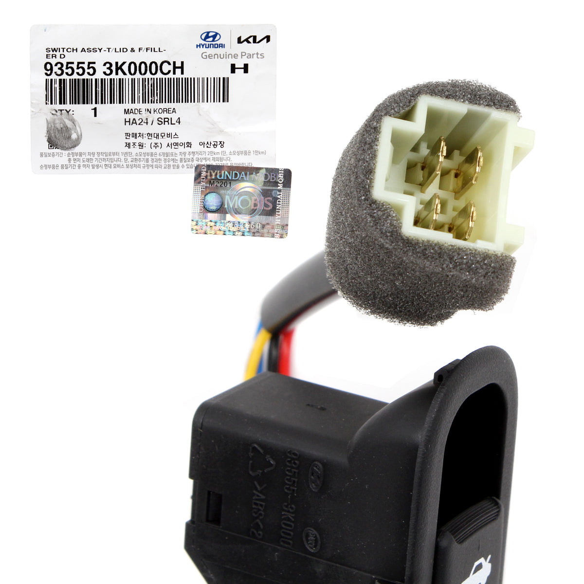 GENUINE Trunk &amp; Fuel Door Opener Release Button for 2006-2008 Hyundai Sonata