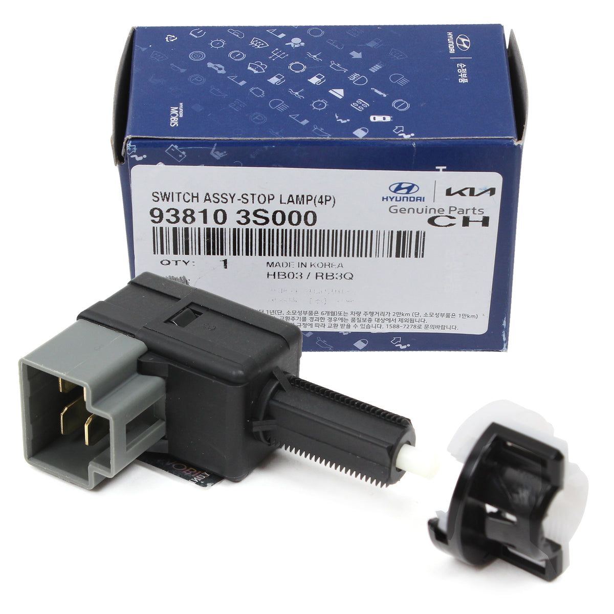 GENUINE Brake Stop Lamp Switch for 2011-2016 Hyundai Kia 938103S000