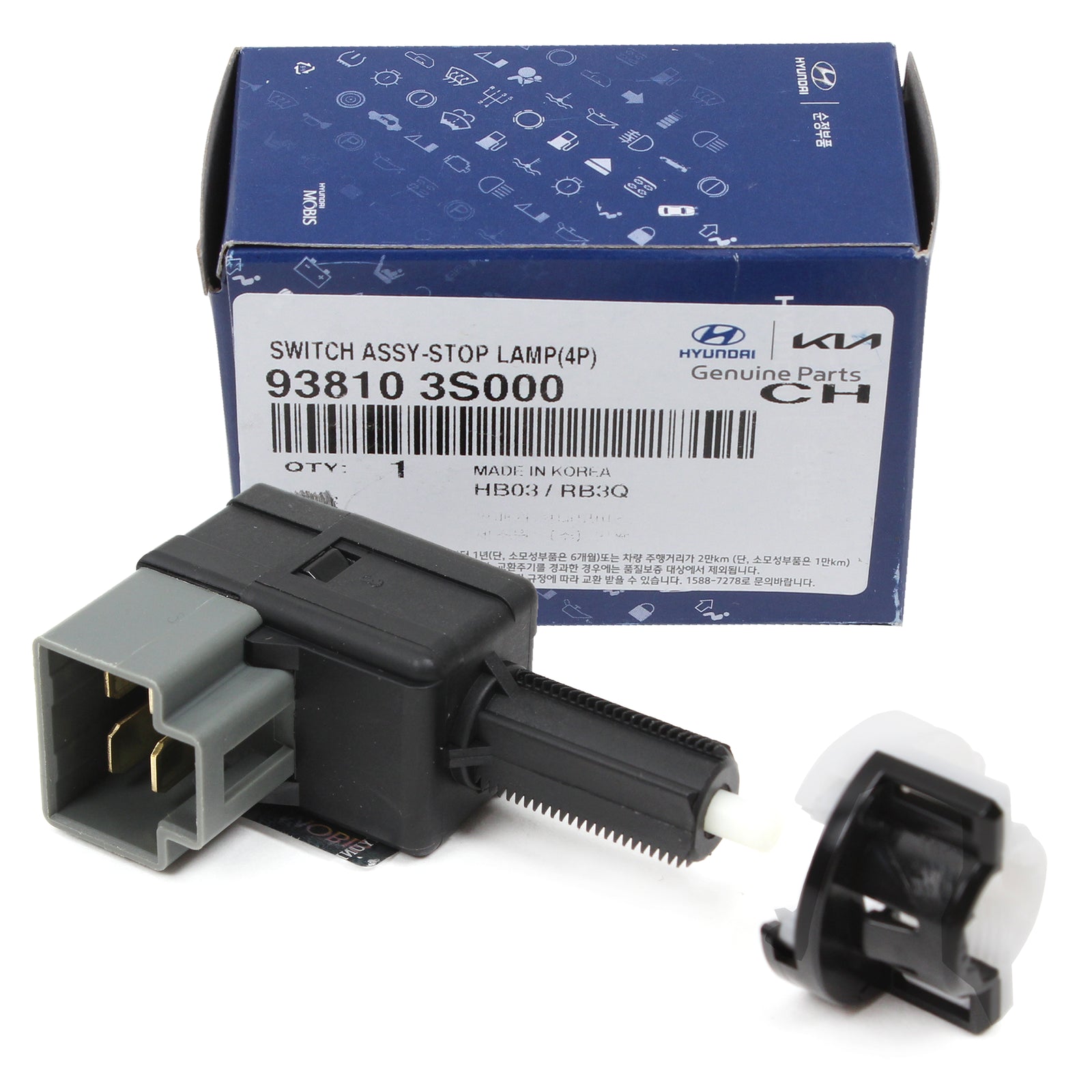GENUINE Brake Stop Lamp Switch for 2011-2016 Hyundai Kia 938103S000