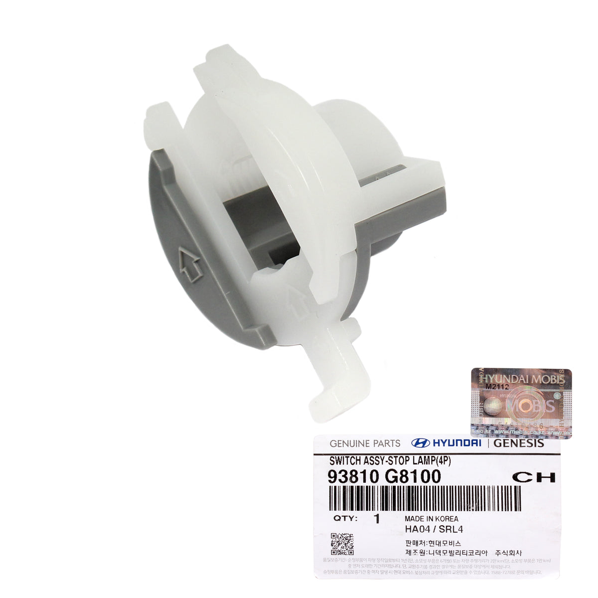 GENUINE STOP LAMP SWITCH FOR 2018 2019 2020 HYUNDAI / KIA GENESIS 93810G8100