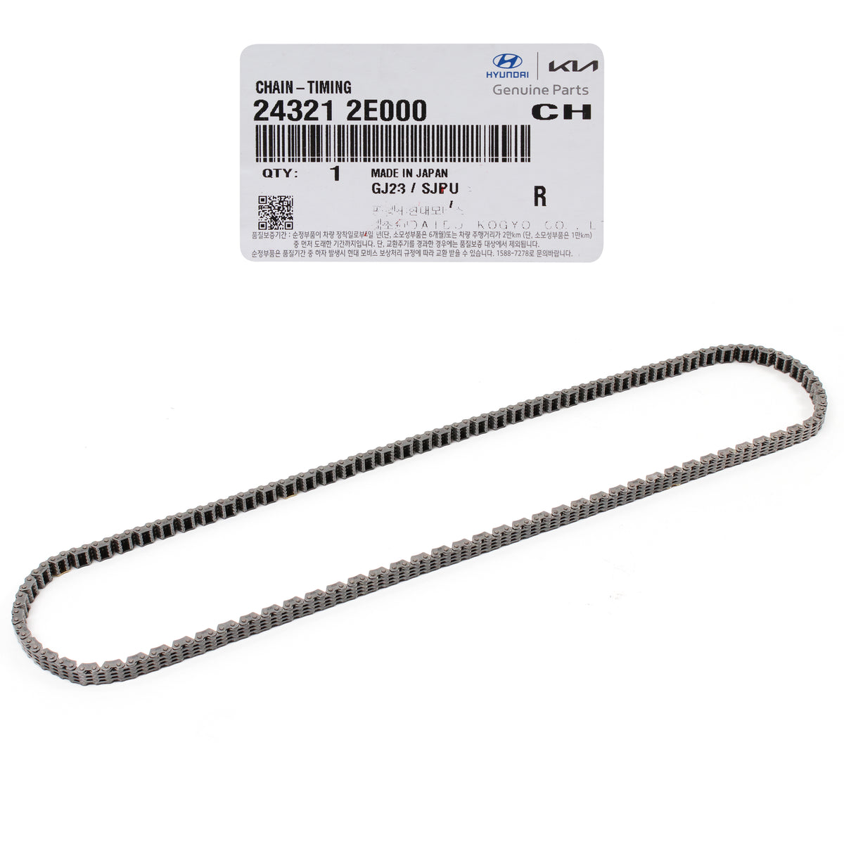 GENUINE Timing Chain for 11-16 Elantra / GT / Coupe Kia Forte Soul 24321-2E000