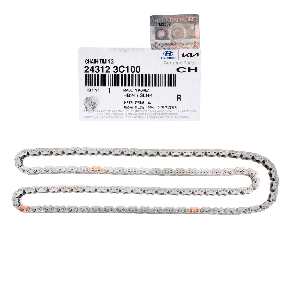 GENUINE Timing Chain for 06-12 Azera Entourage Genesis Santa Fe Sonata Veracruz