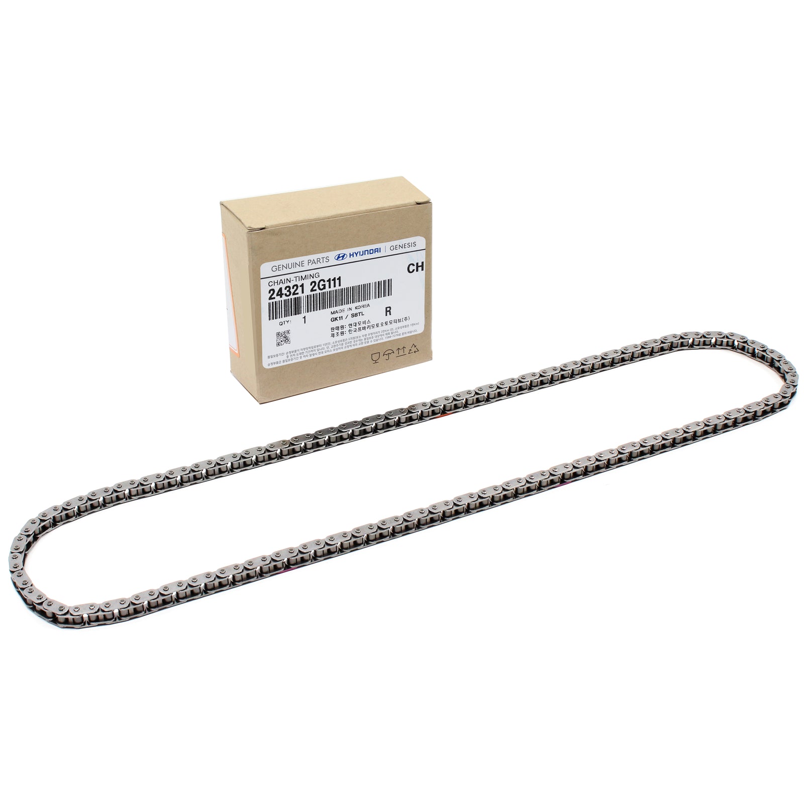 GENUINE Engine Timing Chain for G70 Santa Fe Sonata Tucson Veloster N 243212G111