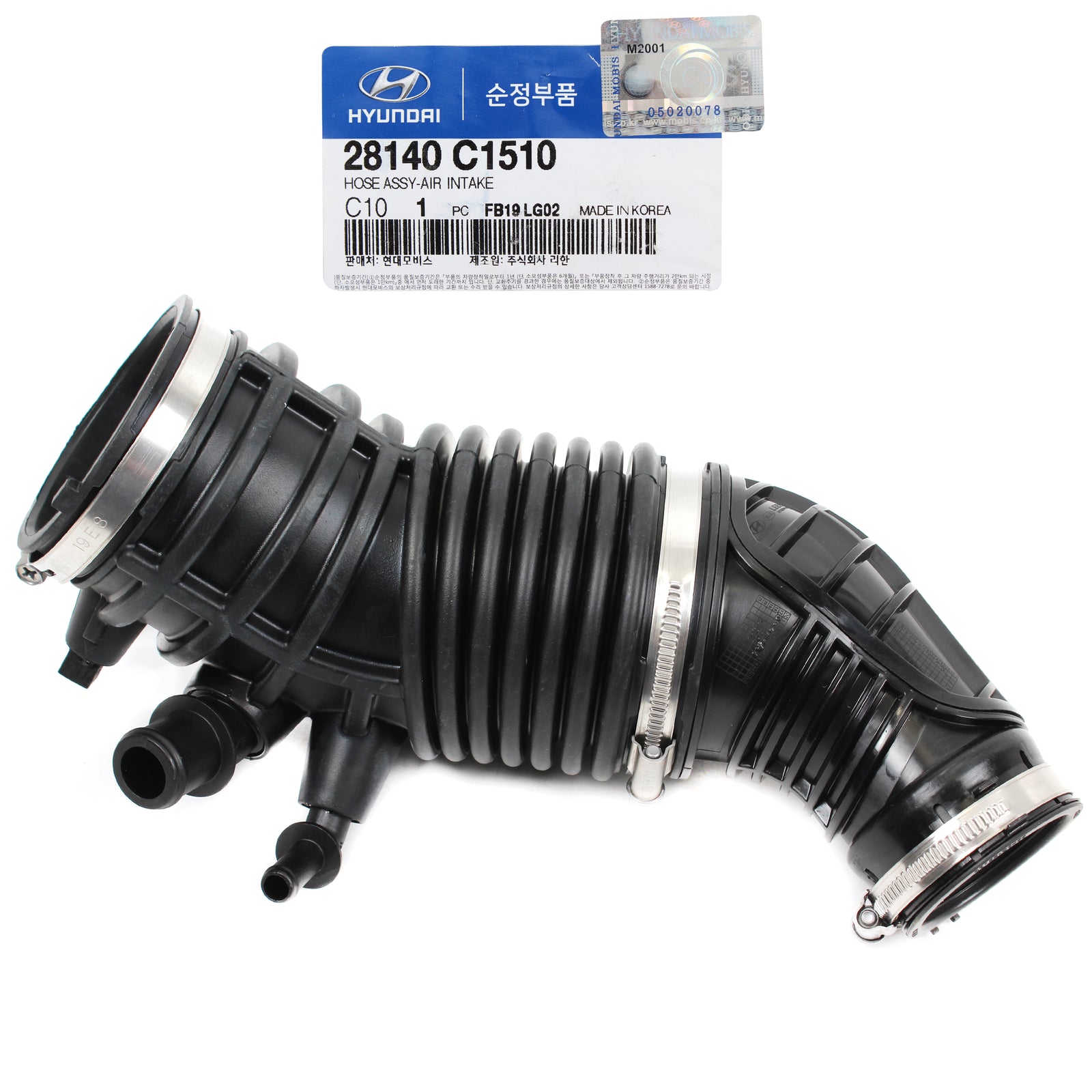 GENUINE Air Intake Hose Tube for 2016-2020 Kia Optima 2.0L Turbo 28140C1510