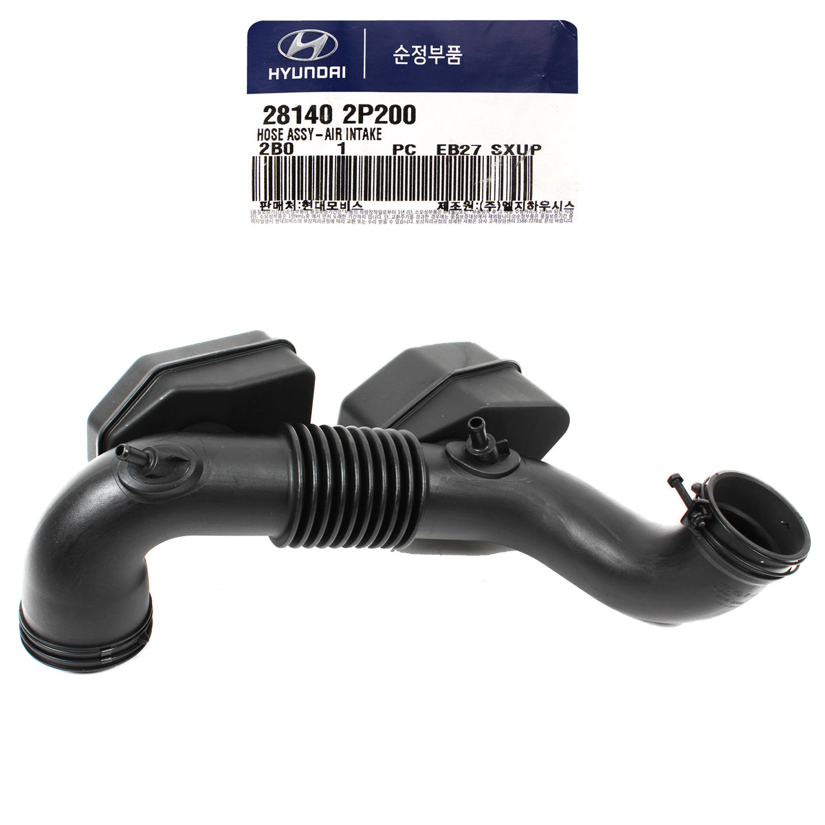 OEM GENUINE Air Intake Hose for 2010-13 Hyundai Santa Fe Kia Sorento 281402P200