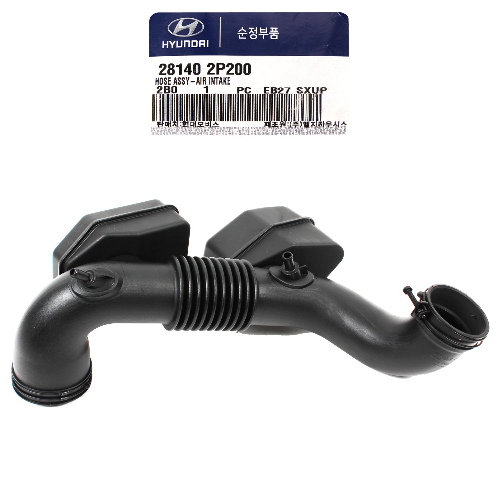 OEM GENUINE Air Intake Hose for 2010-13 Hyundai Santa Fe Kia Sorento 281402P200