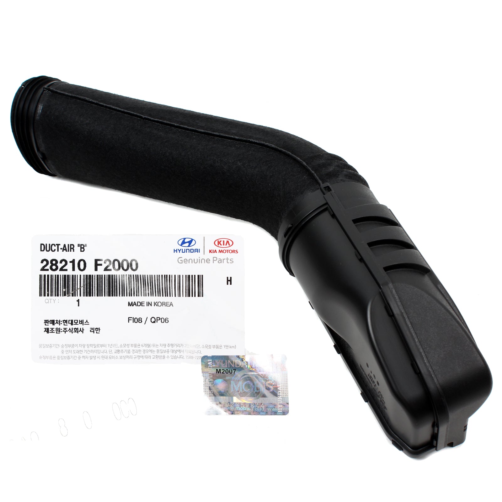 GENUINE Air Cleaner Intake Tube for 2018-2020 Hyundai Elantra GT 28210F2000