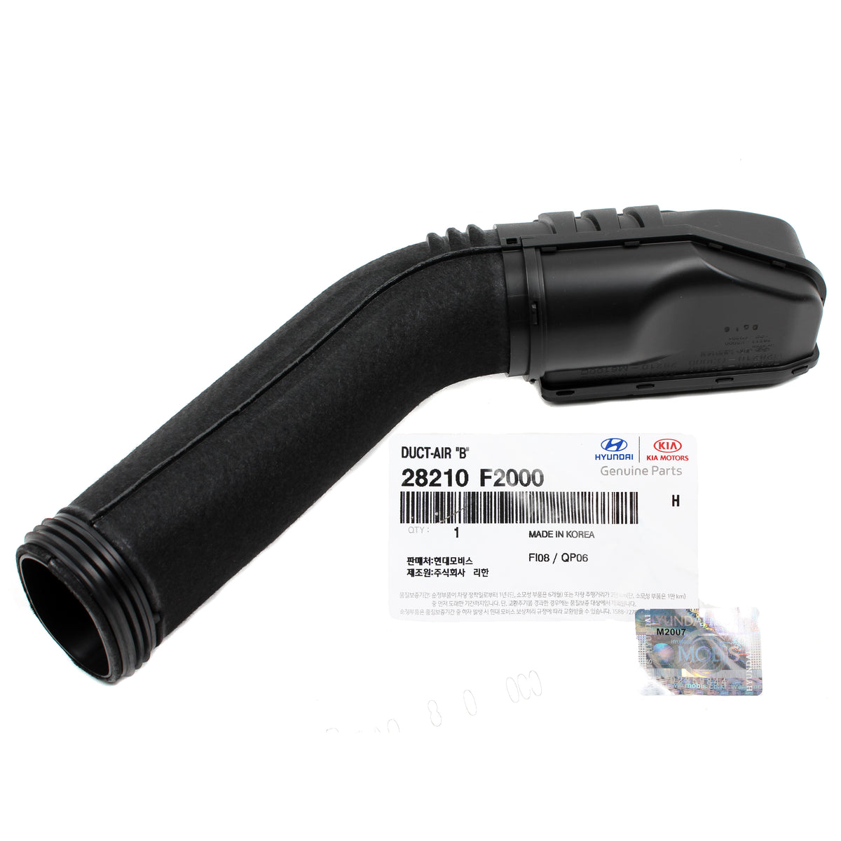 GENUINE Air Cleaner Intake Tube for 2018-2020 Hyundai Elantra GT 28210F2000