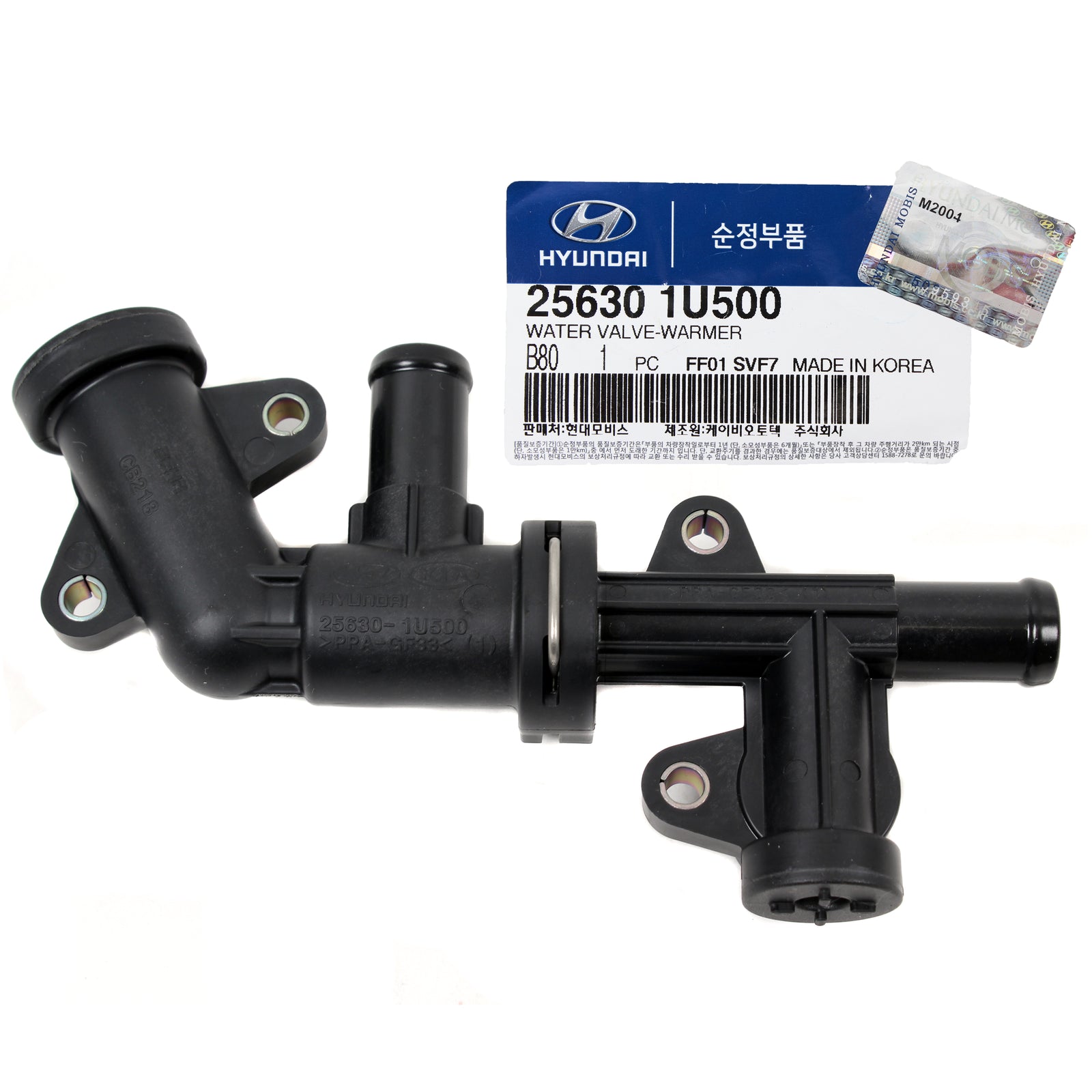 GENUINE Water Valve Oil Cooler Warmer for 14-21 Kia Sorento Telluride 256301U500