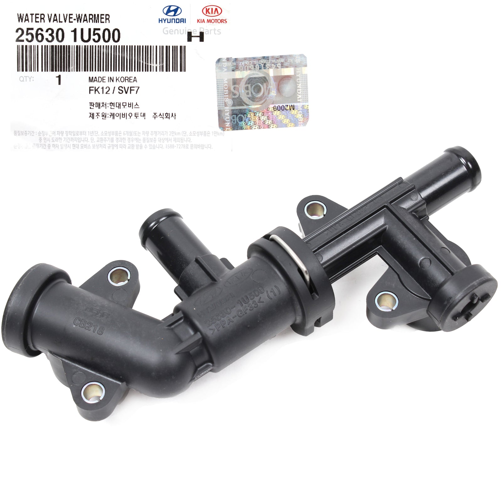 OEM Water Valve Oil Cooler Warmer for 13-21 Palisade Santa Fe Sonata Telluride