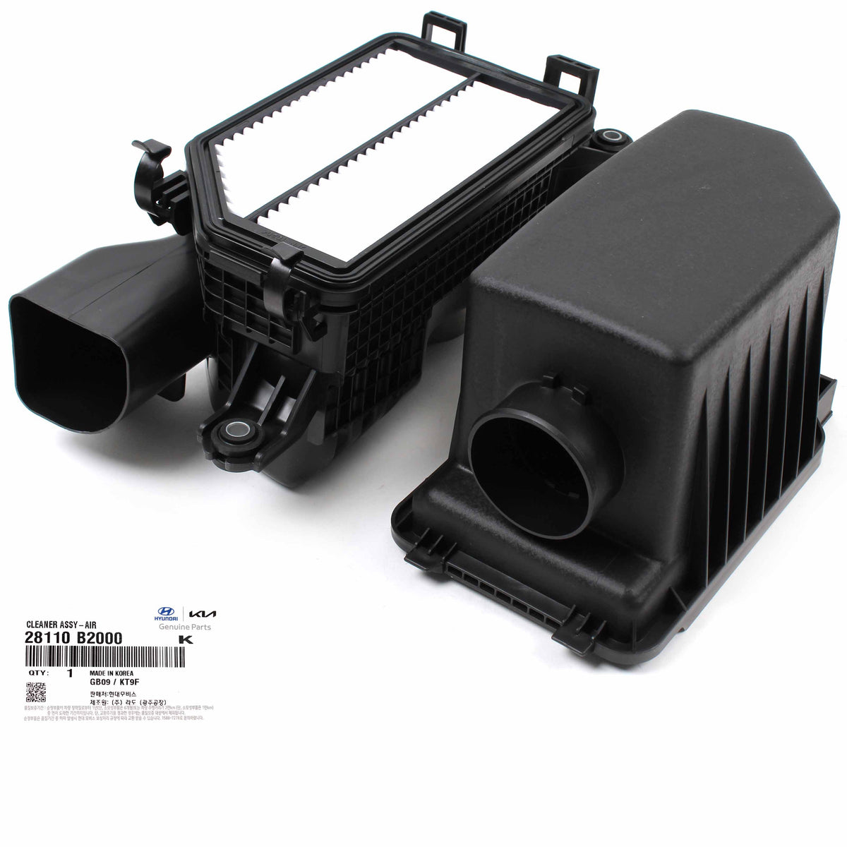 GENUINE Kia Air Cleaner Filter Box for 2014-2016 Soul Base 28110B2000