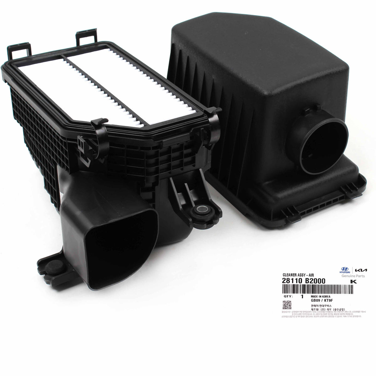 GENUINE Kia Air Cleaner Filter Box for 2014-2016 Soul Base 28110B2000