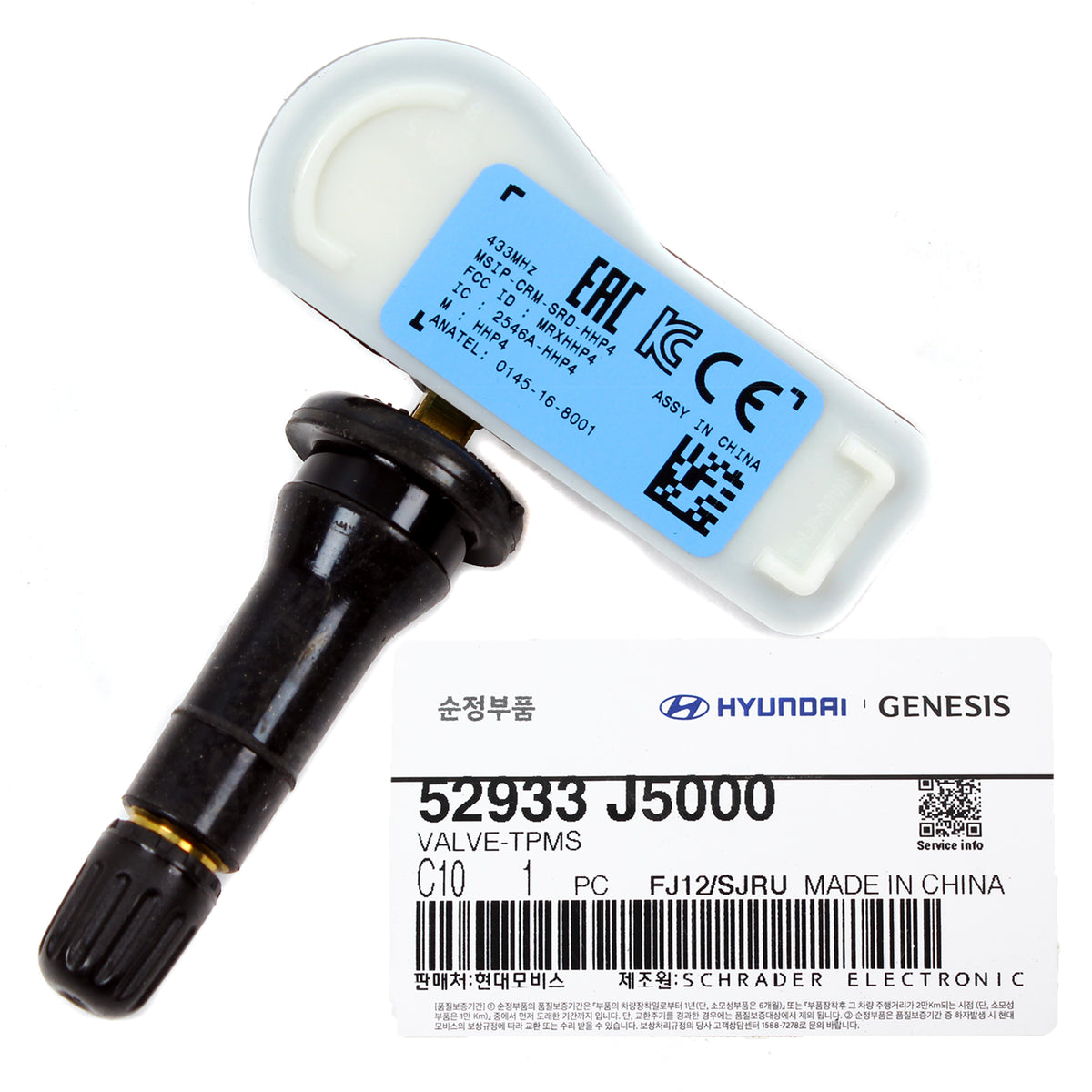 GENUINE TPMS Sensor for 2018-2021 GENESIS G70 Kia Stinger 52933J5000