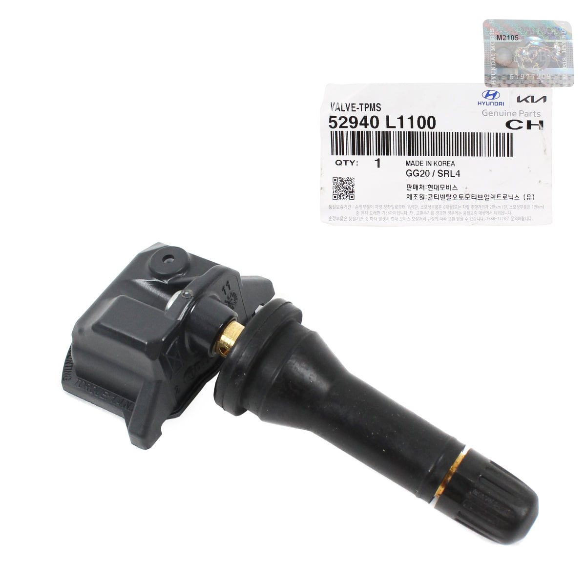 GENUINE TPMS Sensor for 2020 2021 Hyundai Sonata Kia K5 Seltos 52940L1100
