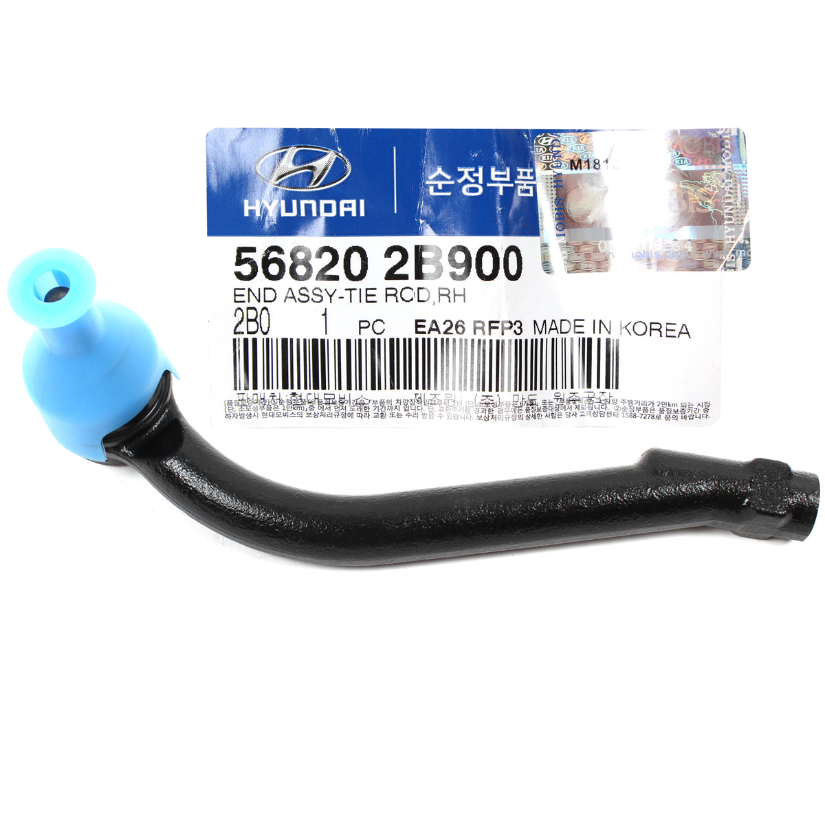 GENUINE Outer Tie Rod End FRONT RIGHT for 07-12 Santa Fe Sorento 568202B900