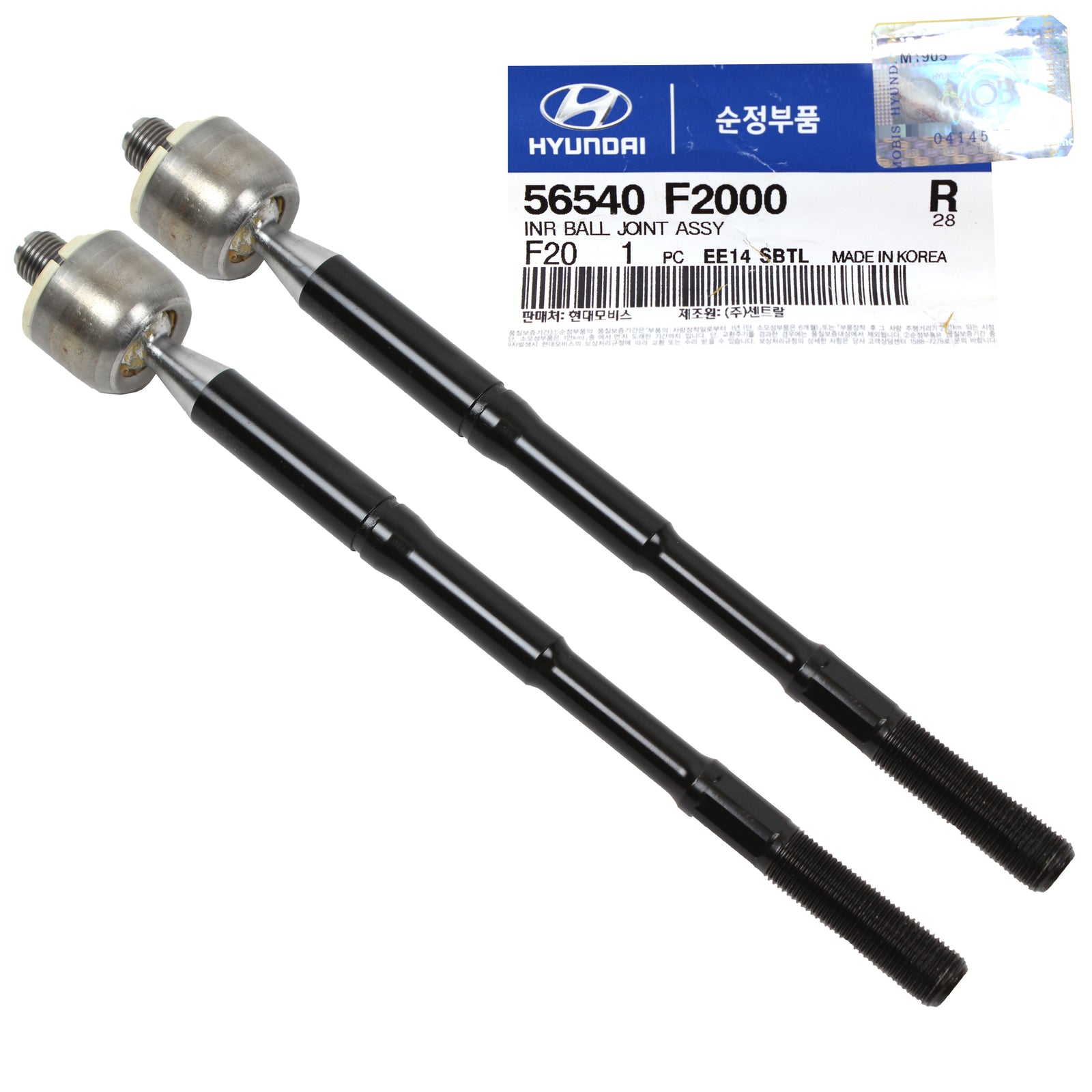 GENUINE Tie Rod End 2PCS 16-20 Elantra / GT Ioniq Kona Forte Niro 56540F2000