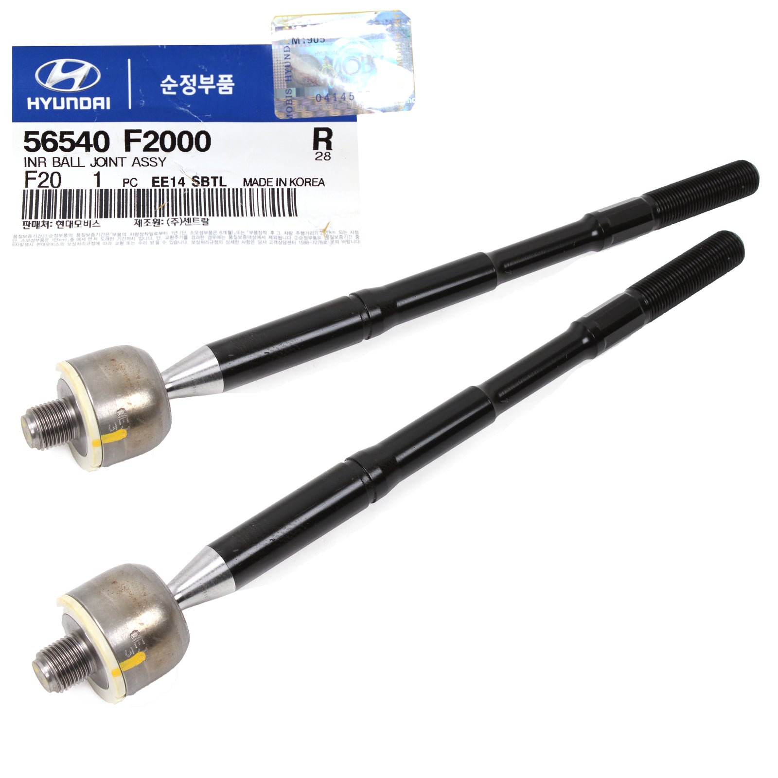 GENUINE Tie Rod End 2PCS 16-20 Elantra / GT Ioniq Kona Forte Niro 56540F2000