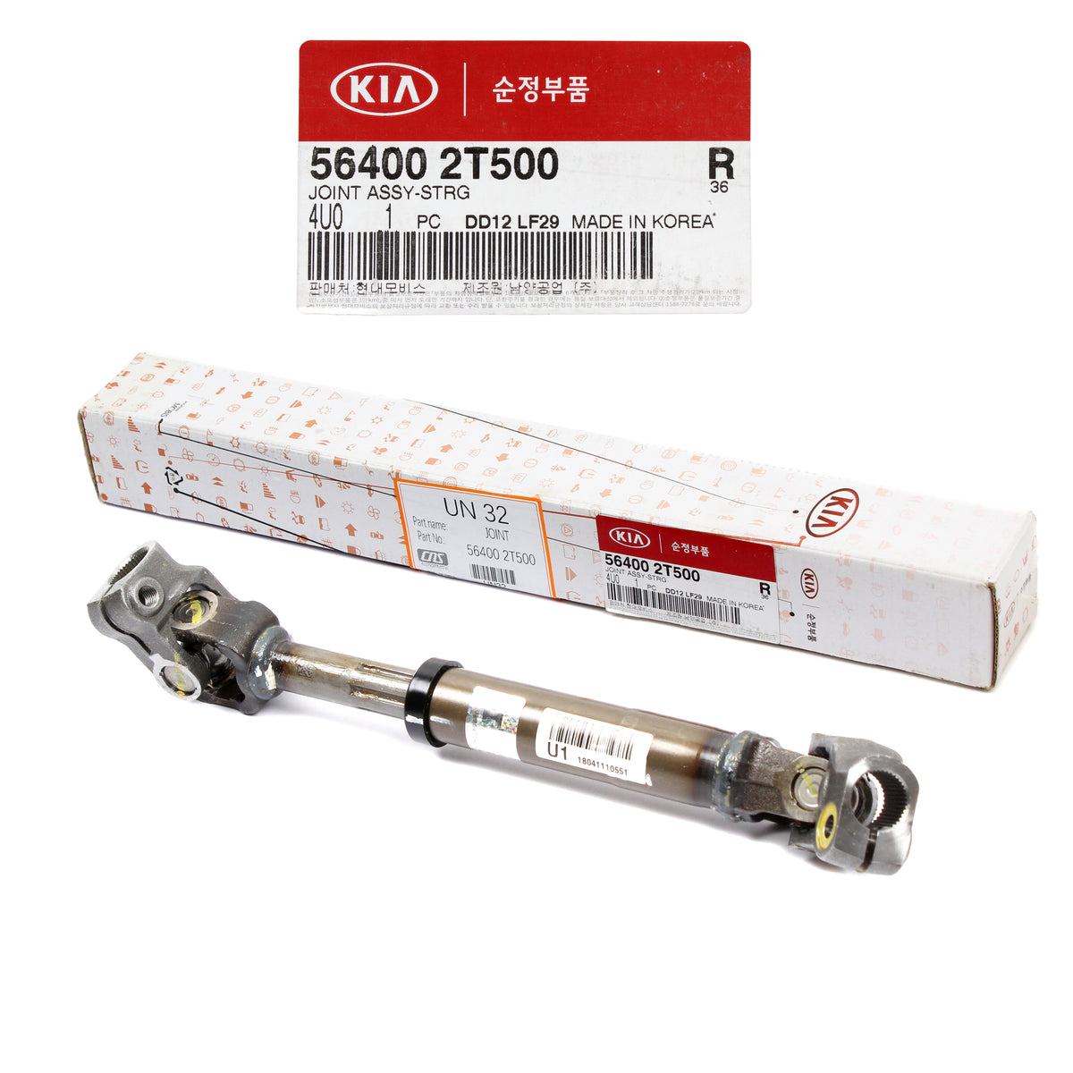 GENUINE Steering Joint Coupling shaft for Hyundai Sonata Kia Optima 564002T500