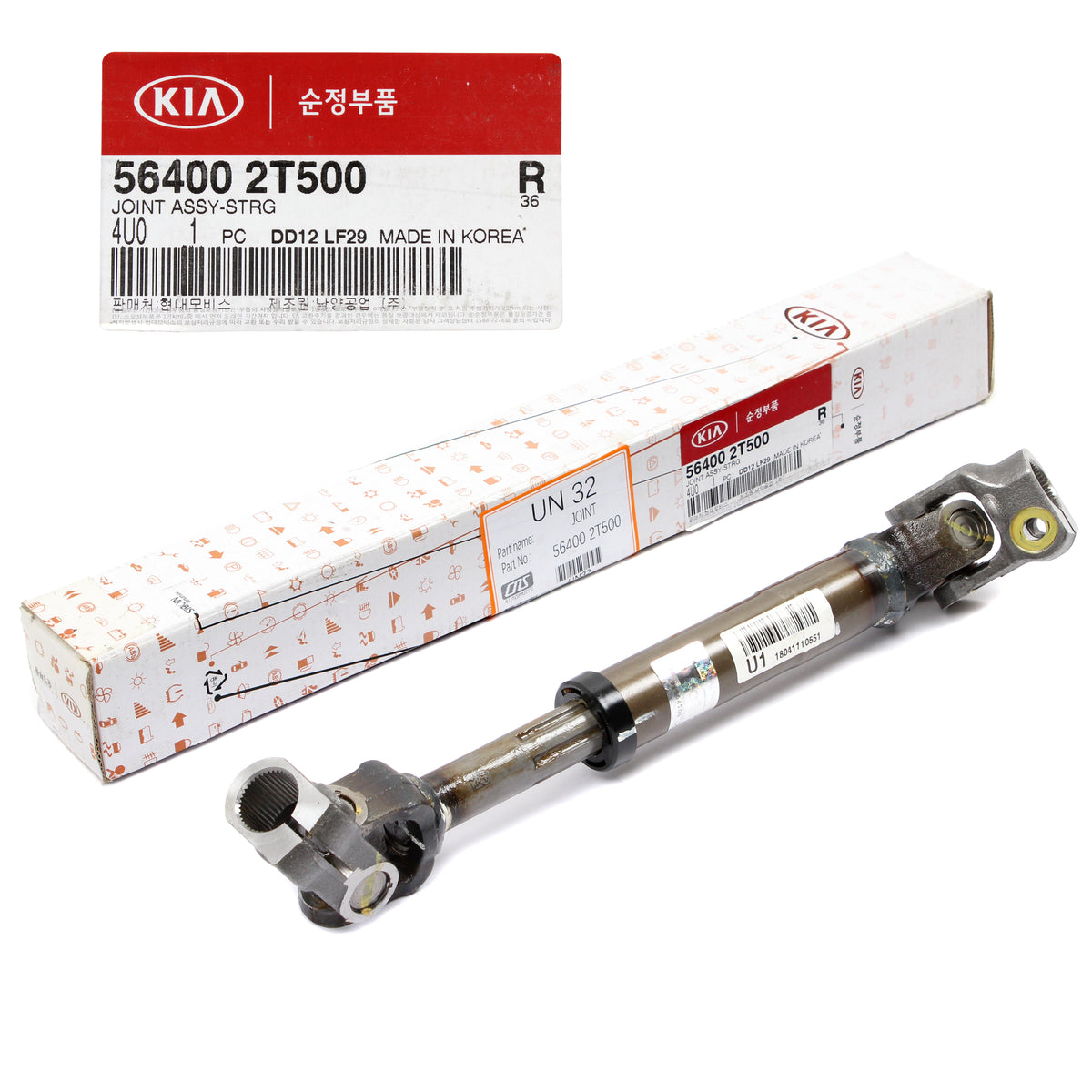 GENUINE Steering Joint Coupling shaft for Hyundai Sonata Kia Optima 564002T500