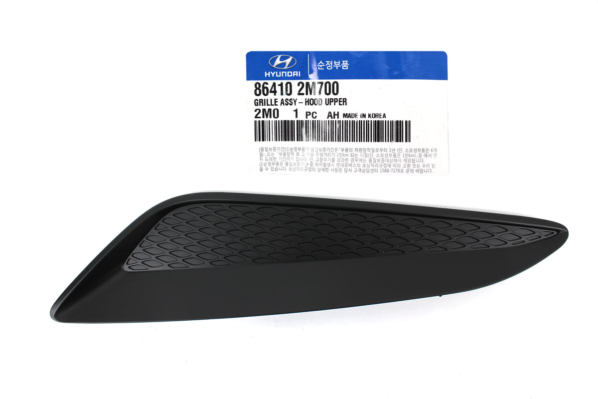 GENUINE Hood Vent Grille LEFT &amp; RIGHT for 13-16 Hyundai Genesis Coupe 864202M700