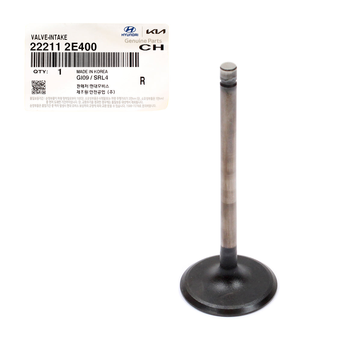 GENUINE Intake Exhaust Valves for 11-20 Hyundai Kia 1.8L 2.0L OEM 222112E400