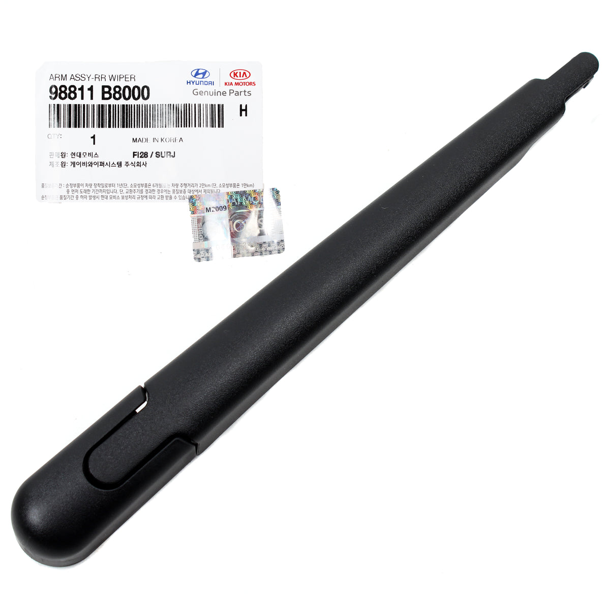 GENUINE Rear Wiper Arm for 2013-2019 Hyundai Santa Fe / Santa Fe XL 98811B8000