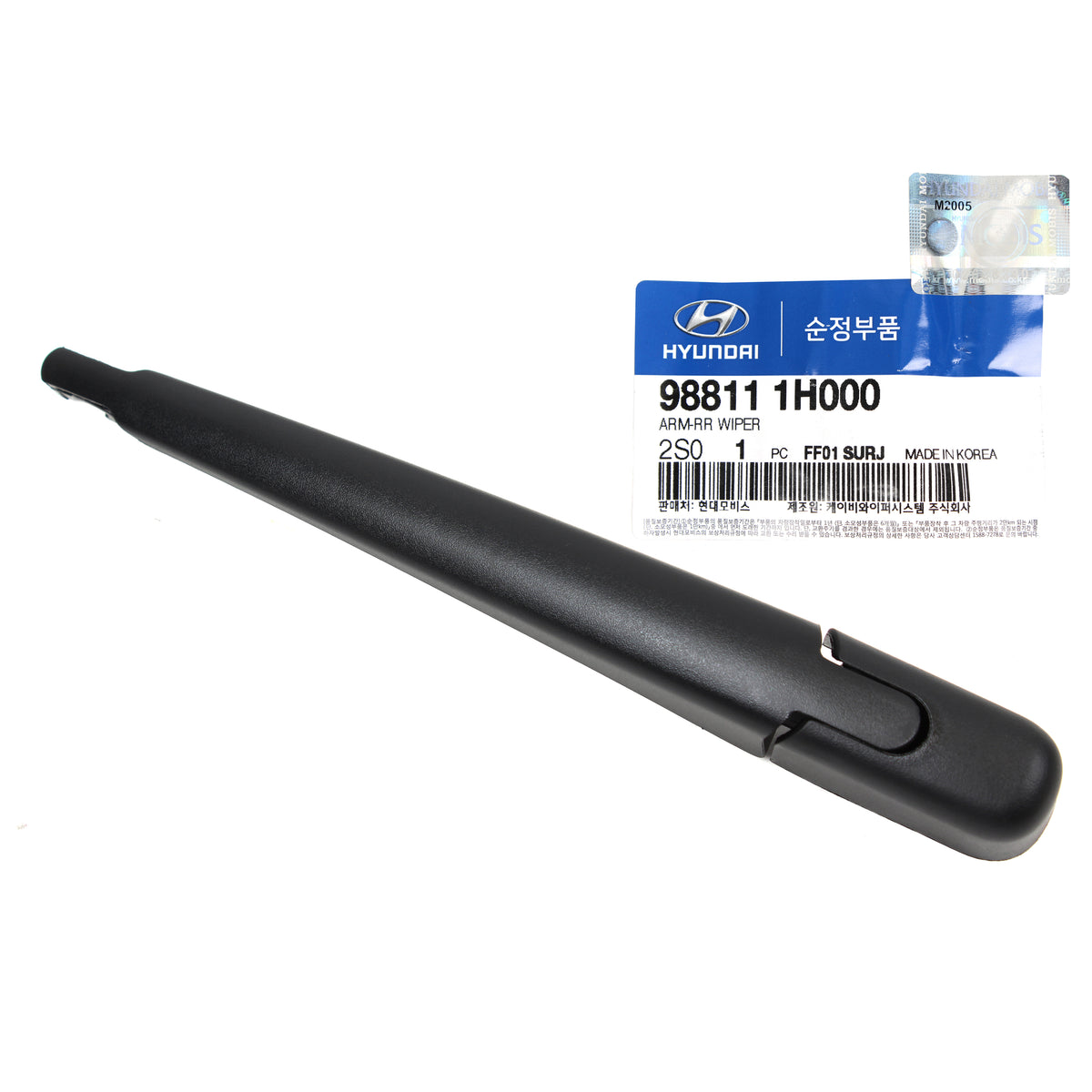 GENUINE REAR Wiper Arm &amp; Blade for 2010-2017 Hyundai Tucson OEM 988111H000