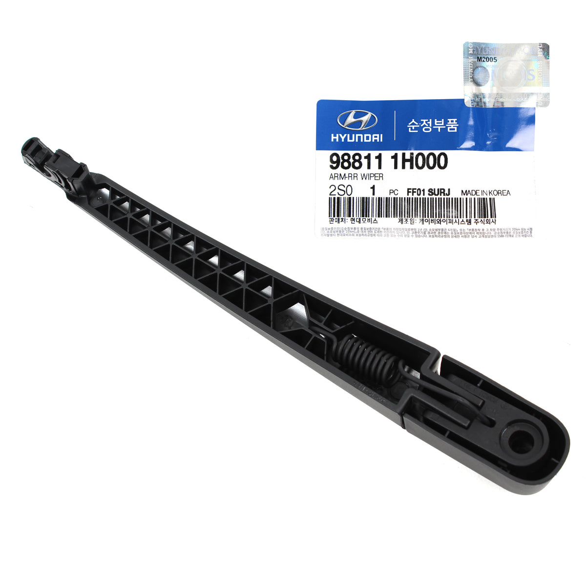 GENUINE REAR Wiper Arm &amp; Blade for 2010-2017 Hyundai Tucson OEM 988111H000